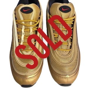 NIKE Air Max 97 OG Qs Metallic Gold 884421-700